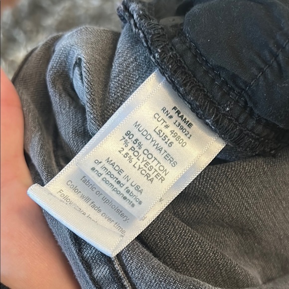 Frame Denim Gray Skinny Jeans with Sleek Fit - Picture 7 of 8